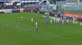 Serie A: Fiorentina vs Milan, Golo 1-0 P. Comuzzo (2025-2026)