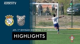 I Divisão AF Lisboa: Alverca 3 - 0 Coutada (2021-2022)