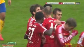 Bundesliga: Bayern München 2 - 0 Eintracht Braunschweig (2013-2014)