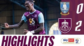 Championship: Sheffield Wed 0 - 2 Burnley (2024-2025)