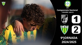 Juniores A S19 I Divisão: V. Guimarães 1 - 2 Tondela (2024-2025)