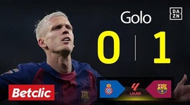 La Liga: Espanyol vs Barcelona, Golo 0-1 Dani Olmo (2025-2026)