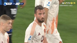 Serie A: Atalanta vs Roma, Golo 1-1 B. Cristante (2024-2025)
