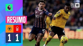 Premier League: Wolves 1 - 1 Nottingham Forest (2023-2024)