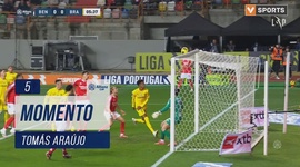 Allianz Cup: Benfica vs Sp. Braga, Jogada Tomás Araújo, 5' (2024-2025)