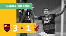 Brasileirão: Flamengo 3 - 1 Athletico-PR (2020)