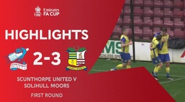 FA Cup: Scunthorpe United 2 - 3 Solihull Moors (2020-2021)
