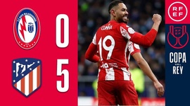 Copa del Rey: Rayo Majadahonda 0 - 5 Atlético Madrid (2021-2022)