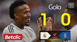 La Liga: Real Madrid vs Espanyol, Golo 1-0 Militão (2025-2026)