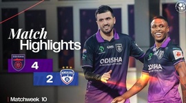 Indian Super League: Odisha FC 4 - 2 Bengaluru FC (2024-2025)
