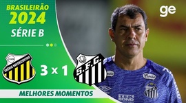 Série B: Novorizontino 3 - 1 Santos (2024)