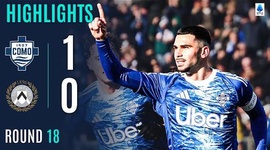 Serie A: Como 1 - 0 Udinese (2025-2026)