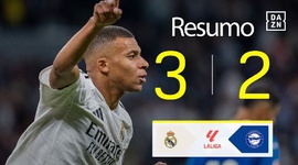 La Liga: Real Madrid 3 - 2 Alavés (2024-2025)
