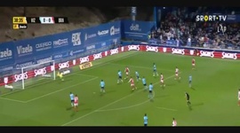 Liga Portugal Bwin: Vizela (0-1) Sp. Braga, Golo Iuri Medeiros, 39m (2021-2022)