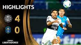 Copa Libertadores: Club Olimpia 4 - 0 San Antonio Bulo Bulo (2025)