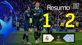 Liga Campeões: Real Madrid 1 - 2 Man City (2025-2026)