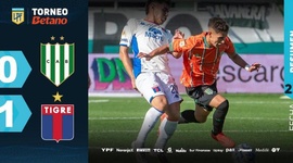 Liga Profesional: Banfield 0 - 1 Tigre (2024)