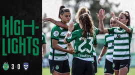 Liga de Futebol Feminino BPI: Sporting 3 - 0 Amora (2022-2023)