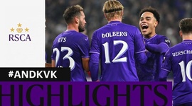 Eerste klasse A: Anderlecht 4 - 0 Kortrijk (2024-2025)