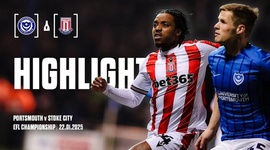Championship: Portsmouth 3 - 1 Stoke City (2024-2025)