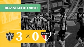 Brasileirão: Atlético-MG 3 - 0 São Paulo (2020)