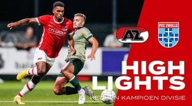 Eerste Divisie: AZ 2 - 3 FC Zwolle (2022-2023)