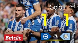 Premier League: Brighton vs Man City, Golo 1-1 Milner (2025-2026)