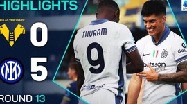 Serie A: Verona 0 - 5 Inter (2024-2025)