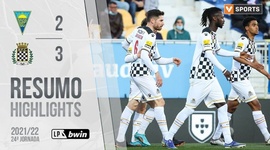 Liga Portugal Bwin: Estoril 2 - 3 Boavista (2021-2022)