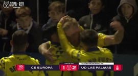 Copa del Rey: CE Europa 1 - 2 Las Palmas (2024-2025)
