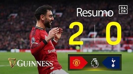 Premier League: Man Utd 2 - 0 Tottenham (2025-2026)
