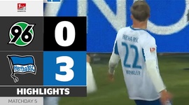 2. Bundesliga: Hannover 96 0 - 3 Hertha Berlin (2025-2026)