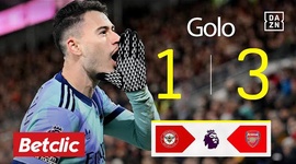 Premier League: Brentford vs Arsenal, Golo 1-3 Martinelli (2024-2025)