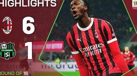 Coppa Italia: Milan 6 - 1 Sassuolo (2024-2025)