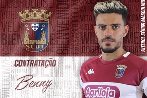 Mercado: Médio Benny regressa a Portugal para reforçar o Torreense na II Liga