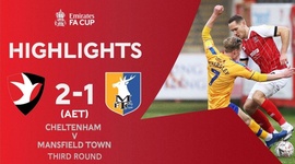 FA Cup: Cheltenham Town 2 - 1 a.p Mansfield Town (2020-2021)