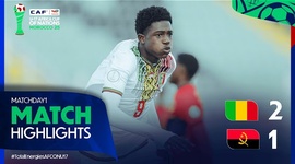 Campeonato Africano Sub-17: Mali 2 - 1 Angola (2025)