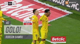 Liga Portugal Betclic: Benfica vs Sp. Braga, Golo 0-2 Robson Bambu (2024-2025)