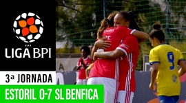 Liga de Futebol Feminino BPI: Estoril 0 - 7 Benfica (2019-2020)