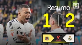 La Liga: Villarreal 1 - 2 Real Madrid (2024-2025)