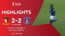 FA Cup: Hayes & Yeading 3 - 4 g.p Carlisle United (2020-2021)