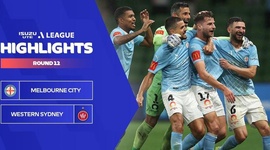 A-League: Melbourne City 7 - 0 Western Sydney (2023-2024)