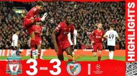 Liga Campeões: Liverpool 3 - 3 Benfica (2021-2022)