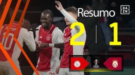 Liga Europa: Ajax 2 - 1 Galatasaray (2024-2025)