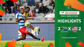 Qualificação CAN: África do Sul 2 - 2 Libéria (2023)