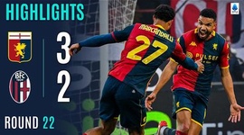 Serie A: Genoa 3 - 2 Bologna (2025-2026)