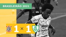 Brasileirão: Corinthians 1 - 1 América-MG (2021)