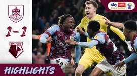 Championship: Burnley 1 - 1 Watford (2022-2023)