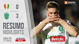 Liga Portugal Betclic: CF Estrela Amadora 0 - 3 Sporting (2024-2025)