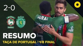 Taça de Portugal Placard: Marítimo 2 - 0 Sporting (2020-2021)